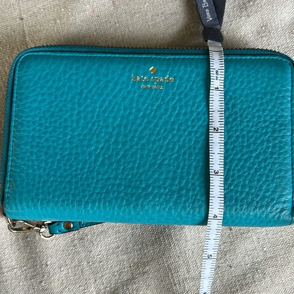 Turquoise kate spade Wristlet - Picture 7 of 8